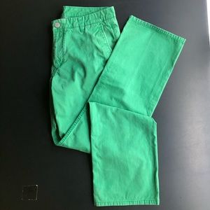 BONOBOS 32x30 Green Chinos